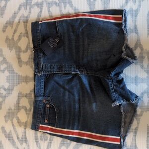 Gap denim high rise shorts